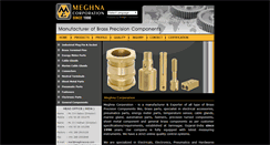 Desktop Screenshot of meghnacorp.com